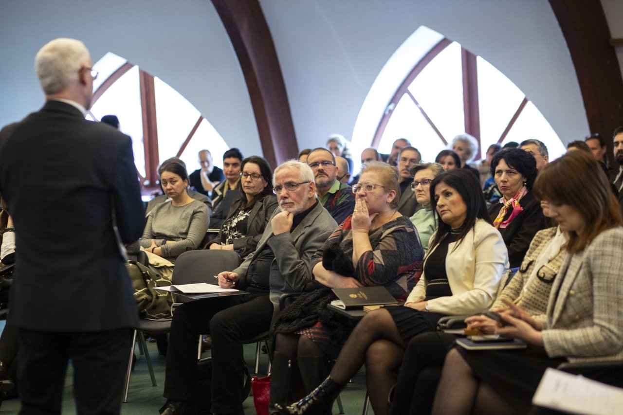 Intézményvezetői fórum a konferencián (f. Hurta Hajnalka)