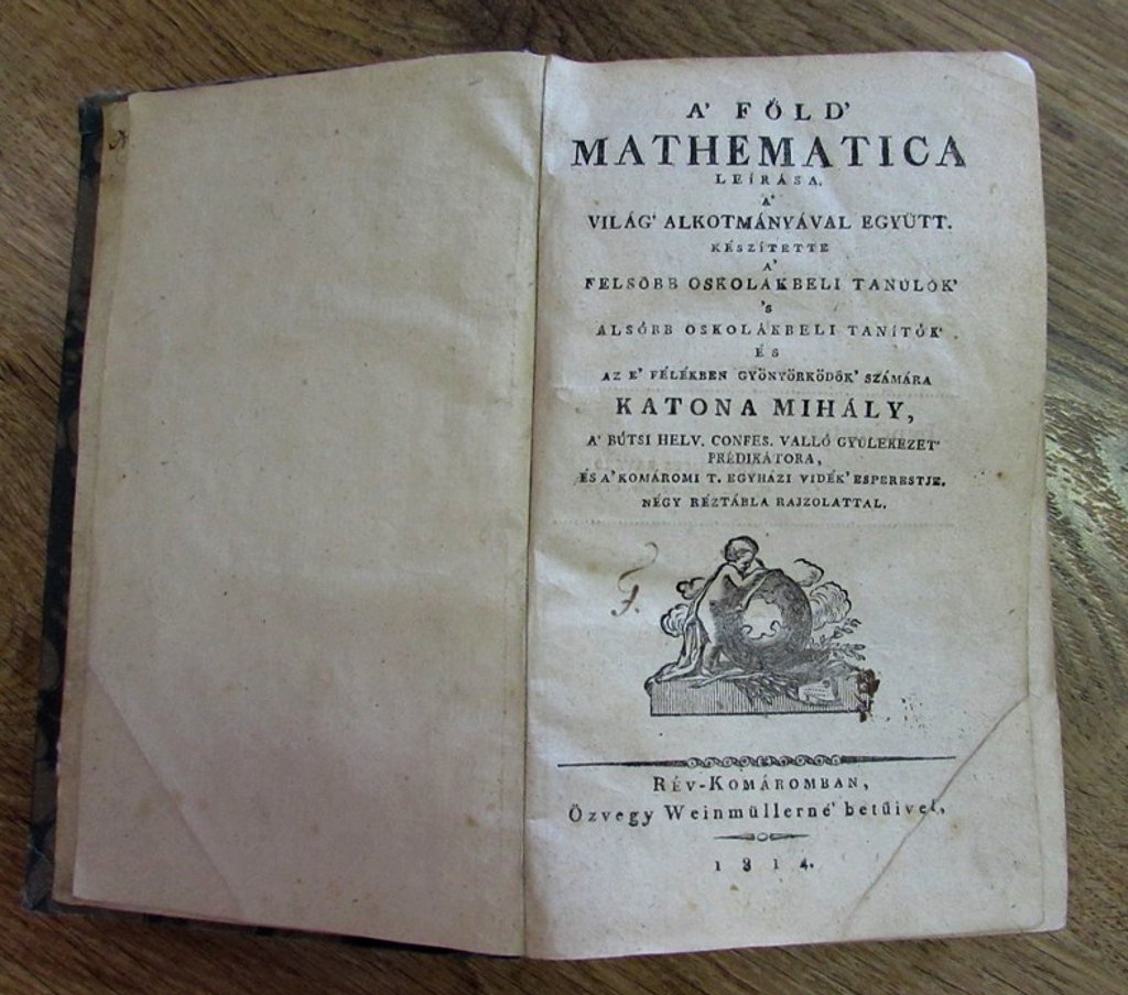Katona Mihály: A föld mathematikai leírása, Fotó: Csemadok.sk/Huszár László