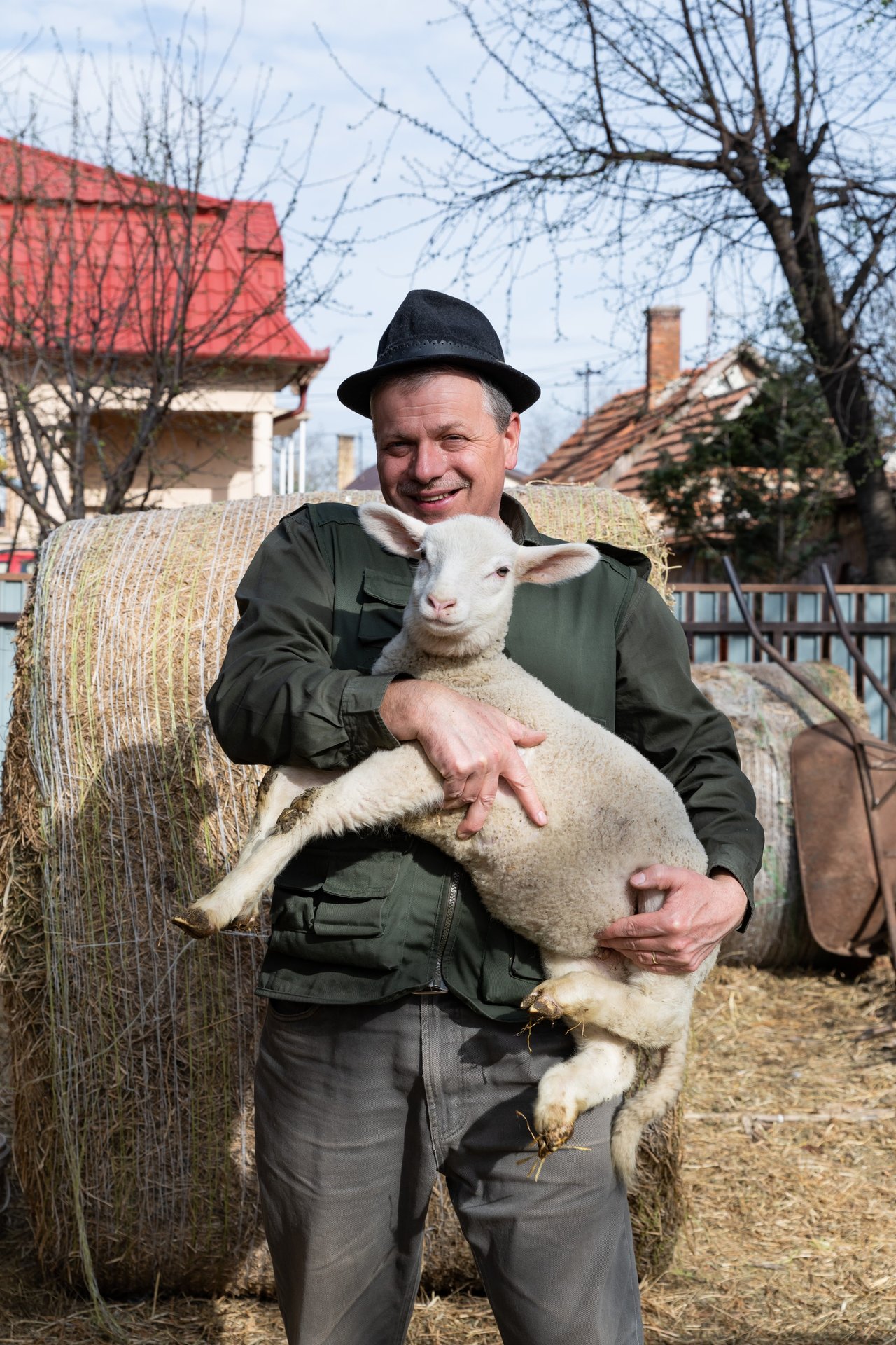 Magi István gazda. Riport Hajdúböszörményből. 2023 március - Fotó: Zelenka Attila