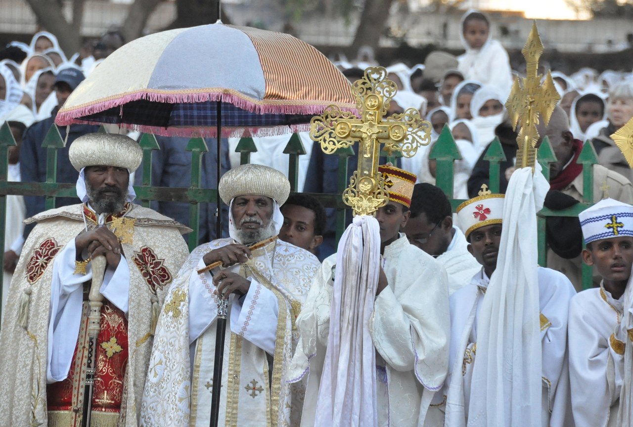 Timkat fesztivál. Eritrea. Fotó: Pixabay